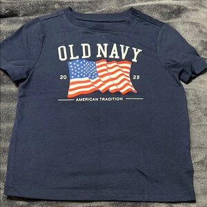 Old Navy Blue Patriotic Short Sleeve Tees
